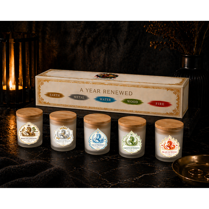 A Year Renewed candle collection
