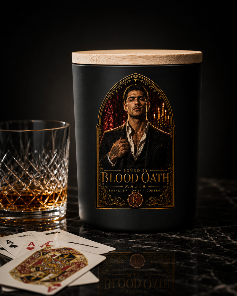 Blood Oath candle