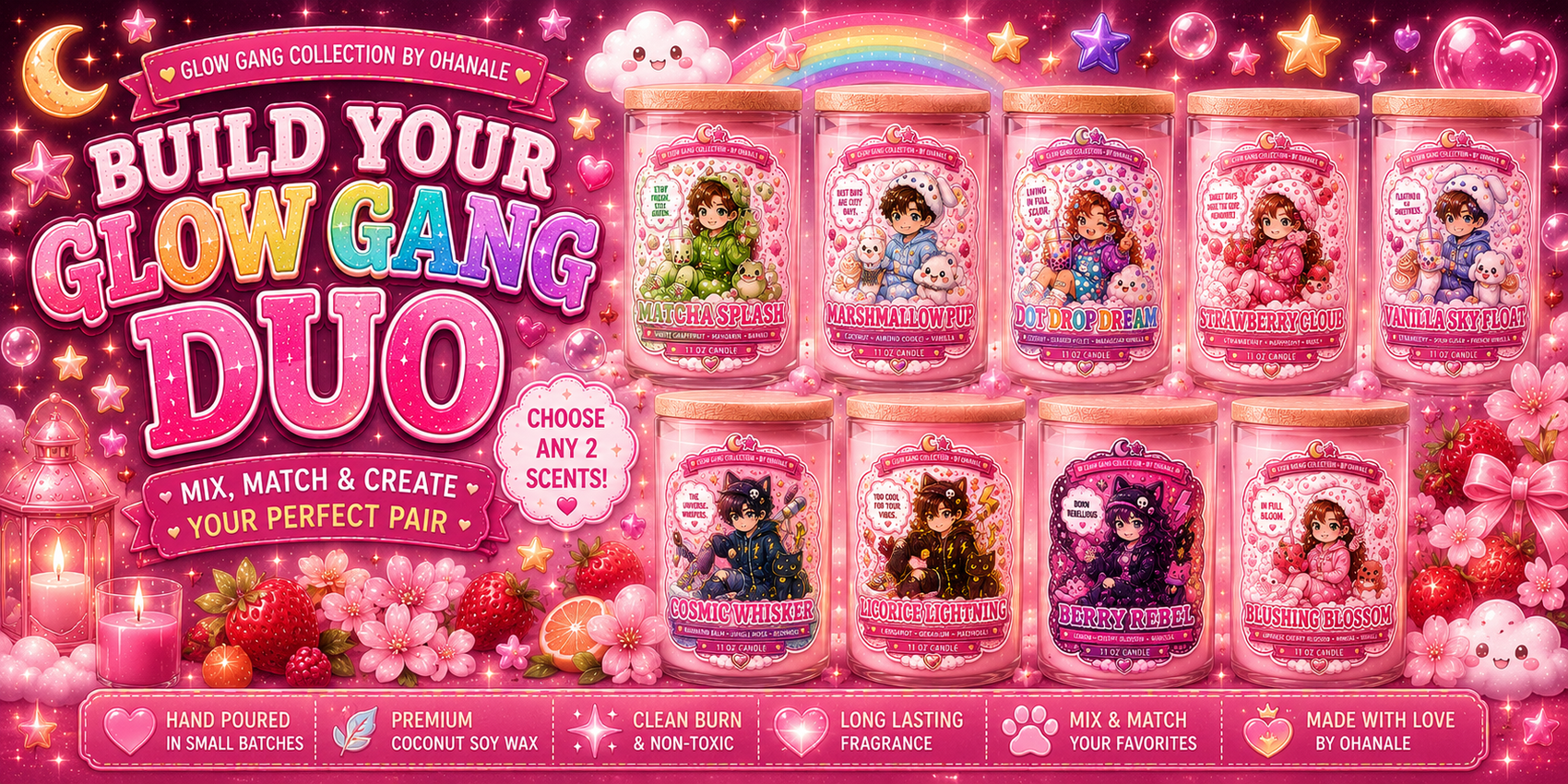 Glow Gang Candle 2 Duo