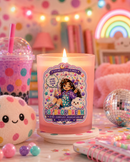 Dot Drop Dream Candle — Pink Fluff | Glow Gang Collection