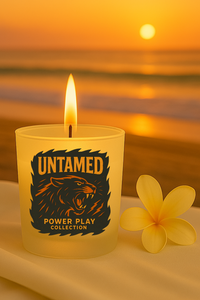 Untamed Candle | Bergamot, Musk & Magnolia Luxury Candle | Power Play Collection