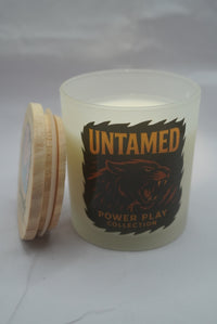 Untamed Candle | Bergamot, Musk & Magnolia Luxury Candle | Power Play Collection