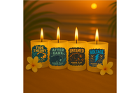 Power Play Collection 4 Candle Bundle | Luxury Coconut Soy Candle Set