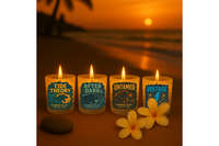 Power Play Collection 4 Candle Bundle | Luxury Coconut Soy Candle Set