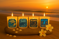 Power Play Collection 4 Candle Bundle | Luxury Coconut Soy Candle Set