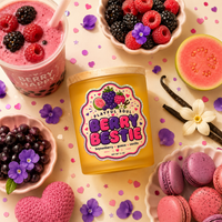 Berry Bestie Candle — Mixed Berry & Vanilla | Playful Soul Collection