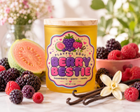 Berry Bestie Candle — Mixed Berry & Vanilla | Playful Soul Collection