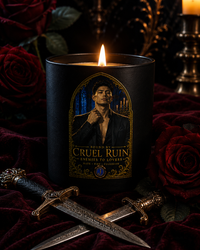 Cruel Ruin — Enemies-to-Lovers Him | Dark Romance 11 oz Candle