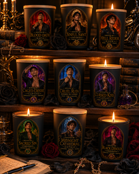 Bound by Darkness 9 Candle Bundle | Complete Him Collection Sampler Set (3 oz)