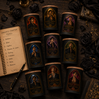 Bound by Darkness 9 Candle Bundle | Complete Him Collection Sampler Set (3 oz)