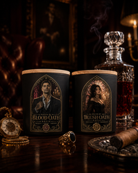 His & Hers Trope Bundle | Matching Dark Romance & Bound by Glow 2 Candle Set