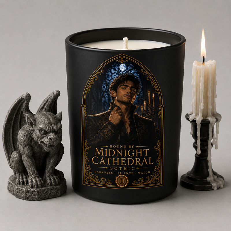 Midnight Cathedral — Gothic Him | Dark Romance 11 oz Candle