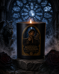 Midnight Cathedral — Gothic Him | Dark Romance 11 oz Candle