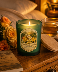Coconut Glow Candle — Mandarin, Mango & Caribbean Coconut | Island Dreamer Collection