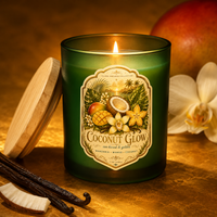 Coconut Glow Candle — Mandarin, Mango & Caribbean Coconut | Island Dreamer Collection