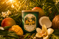 Coconut Glow Candle — Mandarin, Mango & Caribbean Coconut | Island Dreamer Collection