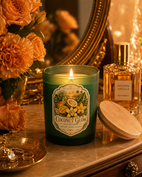 Coconut Glow Candle — Mandarin, Mango & Caribbean Coconut | Island Dreamer Collection