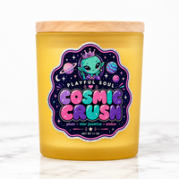 Cosmic Crush Candle — Plum, Jasmine & Amber Musk | Playful Soul Collection