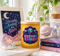 Cosmic Crush Candle — Plum, Jasmine & Amber Musk | Playful Soul Collection