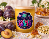 Cosmic Crush Candle — Plum, Jasmine & Amber Musk | Playful Soul Collection