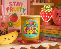 Fruity Booty Candle — Banana, Strawberry & Bubblegum | Playful Soul Collection