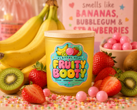 Fruity Booty Candle — Banana, Strawberry & Bubblegum | Playful Soul Collection
