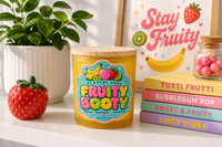 Fruity Booty Candle — Banana, Strawberry & Bubblegum | Playful Soul Collection