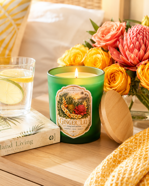Ginger Lei Candle