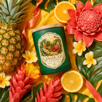 Ginger Lei Candle — Hawaiian Ginger & Tropical Fruit | Island Dreamer Collection