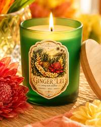 Ginger Lei Candle — Hawaiian Ginger & Tropical Fruit | Island Dreamer Collection