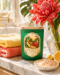 Ginger Lei Candle — Hawaiian Ginger & Tropical Fruit | Island Dreamer Collection