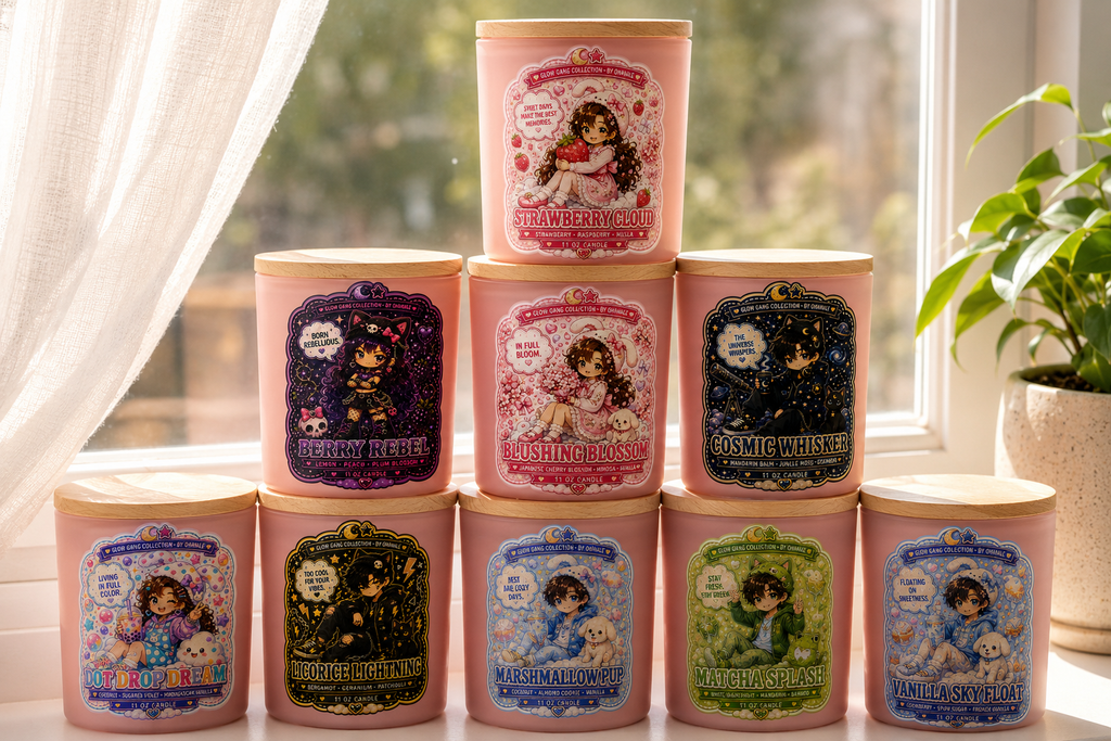 Glow Gang 9 Candle Bundle | Complete Collection Sampler Set (3 oz)