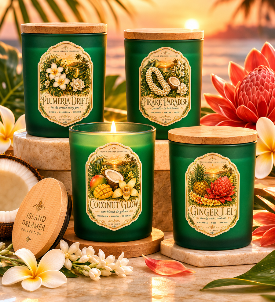 Island Dreamer 4 Candle Bundle
