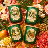 Island Dreamer 4 Candle Bundle — Tropical Coconut Soy Candle Set | Island Dreamer Collection
