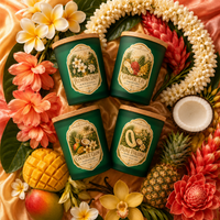 Island Dreamer 4 Candle Bundle — Tropical Coconut Soy Candle Set | Island Dreamer Collection