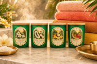 Island Dreamer 4 Candle Bundle — Tropical Coconut Soy Candle Set | Island Dreamer Collection