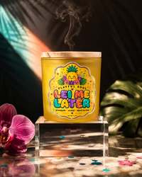 Lei Me Later Candle — Pineapple & Tropical Florals | Playful Soul Collection