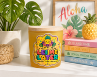 Lei Me Later Candle — Pineapple & Tropical Florals | Playful Soul Collection