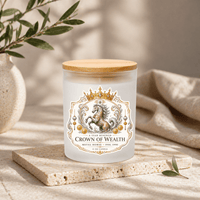 Metal – Crown of Wealth | A Year Renewed | 11 oz Coconut Soy Candle