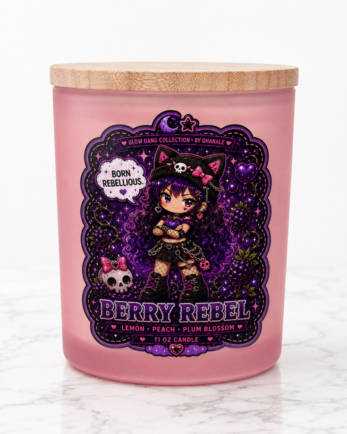 Berry Rebel candle hero