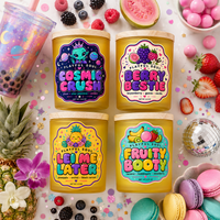 Playful Soul 4 Candle Bundle — Fruity Coconut Soy Candle Set | Playful Soul Collection