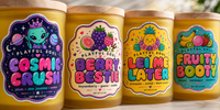 Playful Soul 4 Candle Bundle — Fruity Coconut Soy Candle Set | Playful Soul Collection