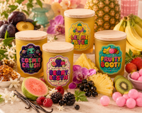 Playful Soul 4 Candle Bundle — Fruity Coconut Soy Candle Set | Playful Soul Collection