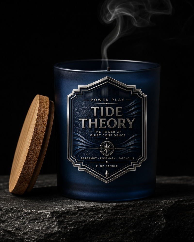Tide Theory Candle — Bergamot, Rosemary & Patchouli