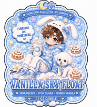 Vanilla Sky Float Candle — Cotton Candy | Glow Gang Collection