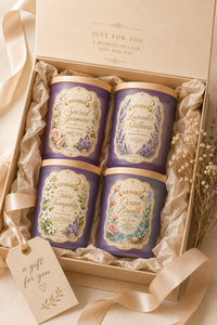 Zen Seeker 4 Candle Bundle — Aromatherapy Coconut Soy Candle Set | Zen Seeker Collection