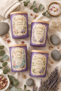 Zen Seeker 4 Candle Bundle — Aromatherapy Coconut Soy Candle Set | Zen Seeker Collection