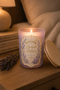 Lavender Stillness Candle — Pure Lavender Aromatherapy | Zen Seeker Collection