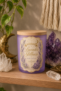 Lavender Stillness Candle — Pure Lavender Aromatherapy | Zen Seeker Collection