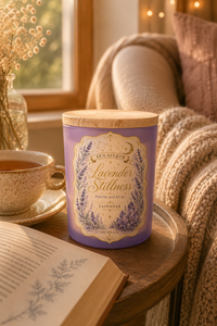 Lavender Stillness Candle — Pure Lavender Aromatherapy | Zen Seeker Collection